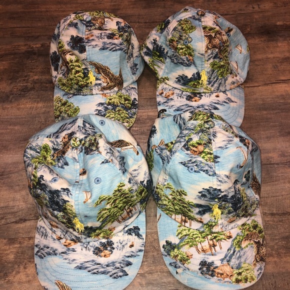 New Polo Ralph Lauren Hat Floral Island Pattern - Picture 4 of 8